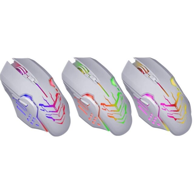 CDEFENDER GM-511 KATANA RF 3200dpi 7P WHITE - imagine 4