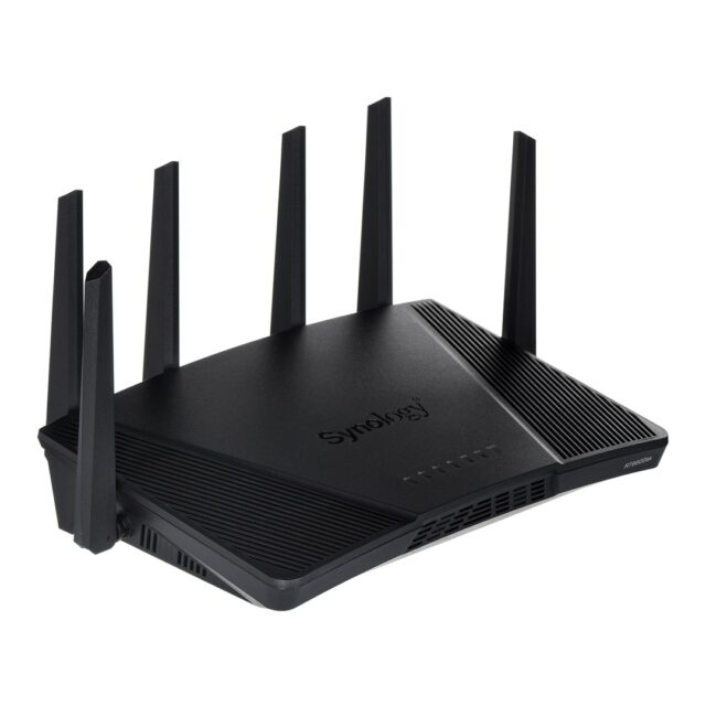 Synology RT6600ax Router WiFi6 1xWAN 3xGbE 1x2.5Gb wireless router Tri-band (2.4 GHz / 5 GHz / 5 GHz) Black - imagine 7