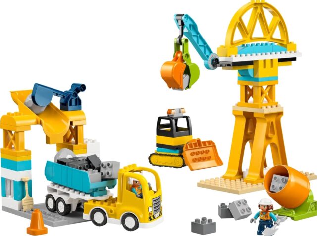 LEGO DUPLO TOWN 3w1 10476 Plac budowy i pojazdy - imagine 3