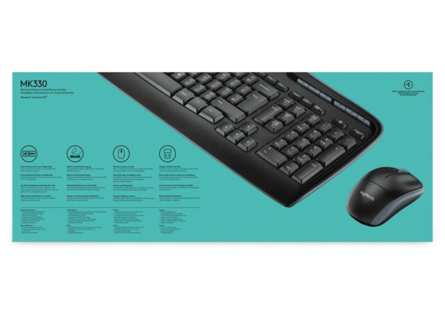 Logitech Wireless Combo MK330 - imagine 3