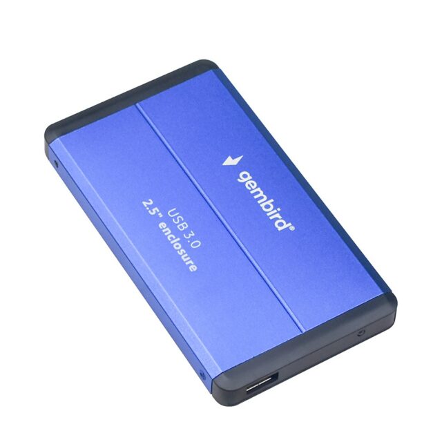 Gembird EE2-U3S-2-B storage drive enclosure 2.5  USB 3.0 HDD enclosure Blue - imagine 4