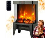 Grzejnik elektryczny w formie kominka Q20P CARRUZZO - imagine 4