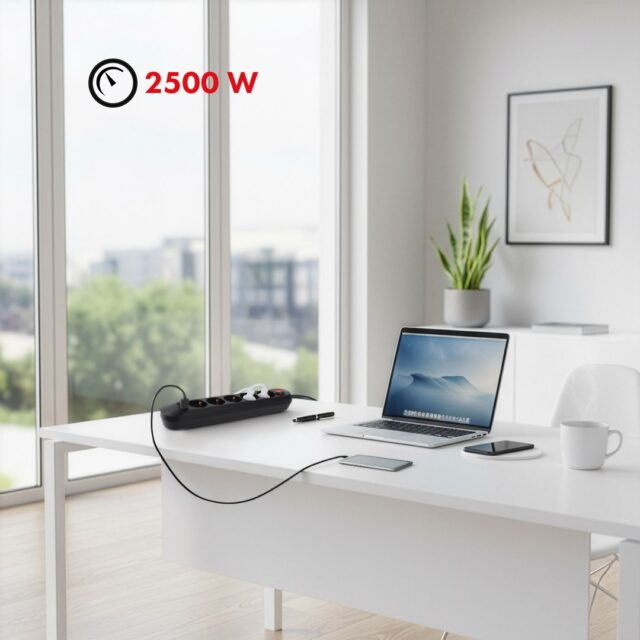 MACLEAN POWER STRIP  5 SOCKET EXTENSION MCE395 B - imagine 9