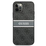 Guess GUHCP12L4GDGR iPhone 12 Pro Max6,7"grey hardcase 4G Stripe - imagine 3