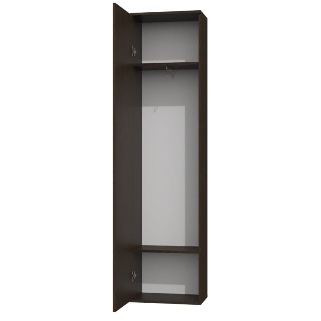 Topeshop DUO SZAFKA CZERŃ bedroom wardrobe/closet 2 shelves 1 door(s) Black - imagine 6