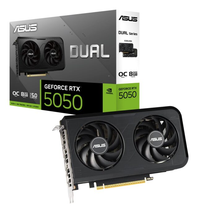 ASUS Dual NVIDIA GeForce RTX 5050 8 GB OC graphics card - imagine 10