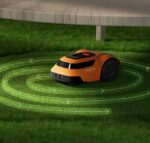 EZVIZ RM600 orange robotic lawn mower - imagine 3