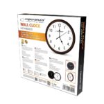 Esperanza Los Angeles Mechanical clock Round Black  White - imagine 2