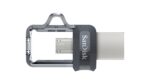 SanDisk Ultra Dual m3.0 USB flash drive 128 GB USB Type-A / Micro-USB 3.2 Gen 1 (3.1 Gen 1) Black  Silver  Transparent - imagine 7