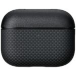 Case PITAKA Aramid Fiber for AirPods Pro  3 black-grey