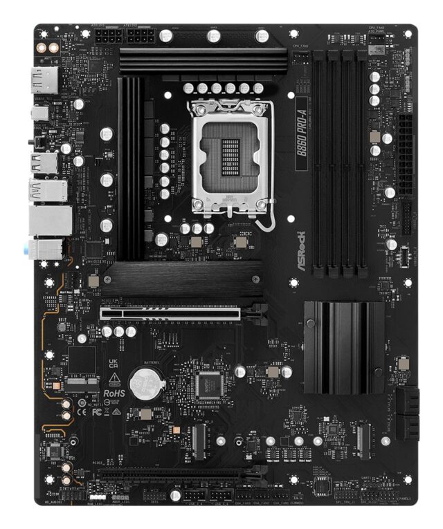 Asrock B860 Pro-A Intel B860 LGA 1851 (Socket V1) ATX - imagine 3