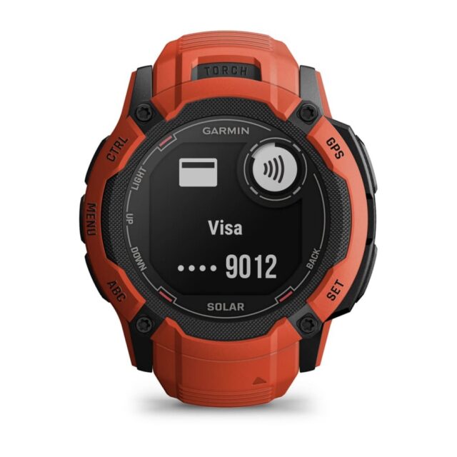 Garmin Instinct 2X Solar 2.79 cm (1.1 ) MIP 50 mm Digital 176 x 176 pixels Touchscreen Red GPS (satellite) - imagine 11