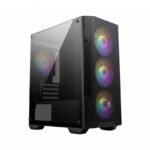 MSI MAG Forge M100A Micro Tower Black  Transparent