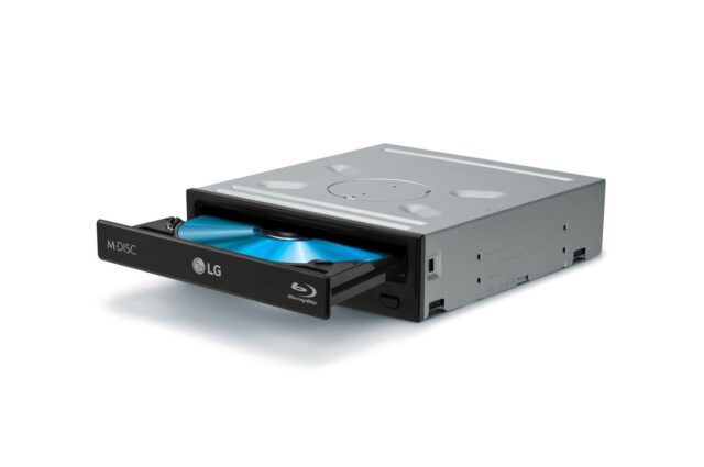 LG BH16NS55.AHLU10B optical disc drive Internal Blu-Ray DVD Combo Black - imagine 3