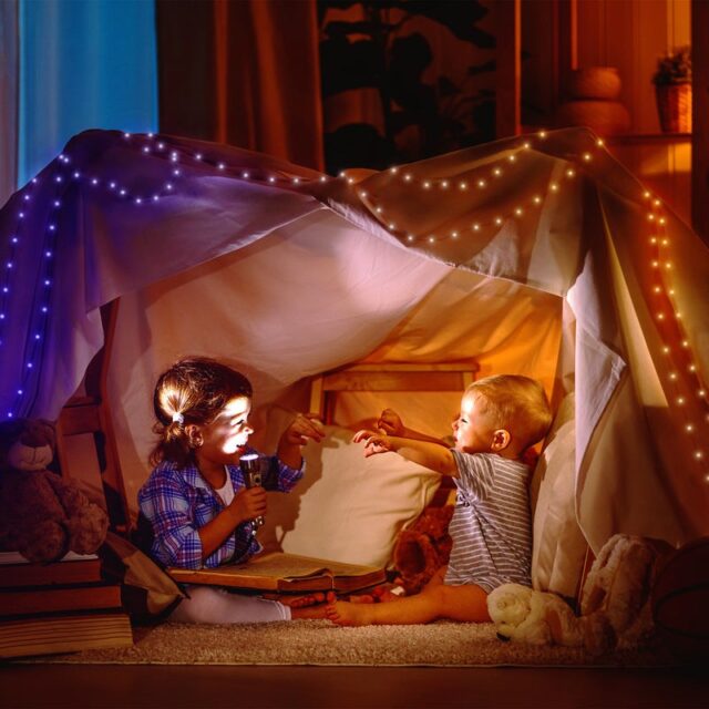 Twinkly Dots 400 RGB smart lights  20 m - imagine 8