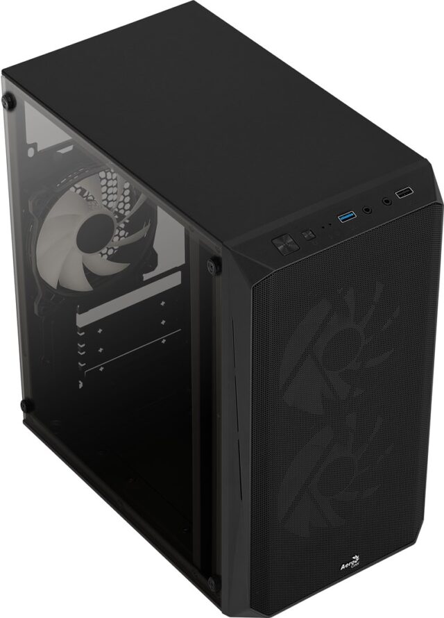 Aerocool CS107V2 computer case Mini Tower Black - imagine 8