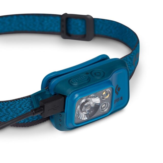 Black Diamond Spot 400-R Blue Headband flashlight - imagine 5