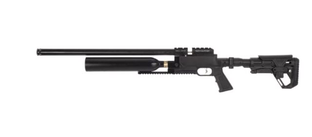 Air rifle Kral Puncher Jumbo Dazzle PCP black 5 5 mm EKP - imagine 10