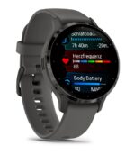 Garmin Venu 3S 3.05 cm (1.2 ) AMOLED 41 mm Digital 390 x 390 pixels Touchscreen Grey Wi-Fi GPS (satellite) - imagine 3