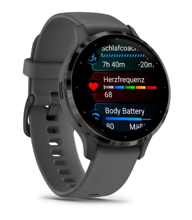 Garmin Venu 3S 3.05 cm (1.2 ) AMOLED 41 mm Digital 390 x 390 pixels Touchscreen Grey Wi-Fi GPS (satellite) - imagine 3