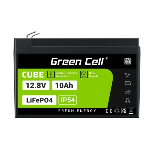Green Cell LFPGC12V10AH UPS battery Lithium Iron Phosphate (LiFePO4) 12.8 V 10 Ah - imagine 8