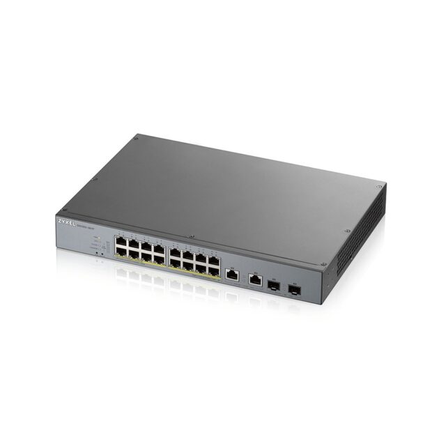 Zyxel GS1350-18HP-EU0101F network switch Managed L2 Gigabit Ethernet (10/100/1000) Power over Ethernet (PoE) Grey - imagine 5