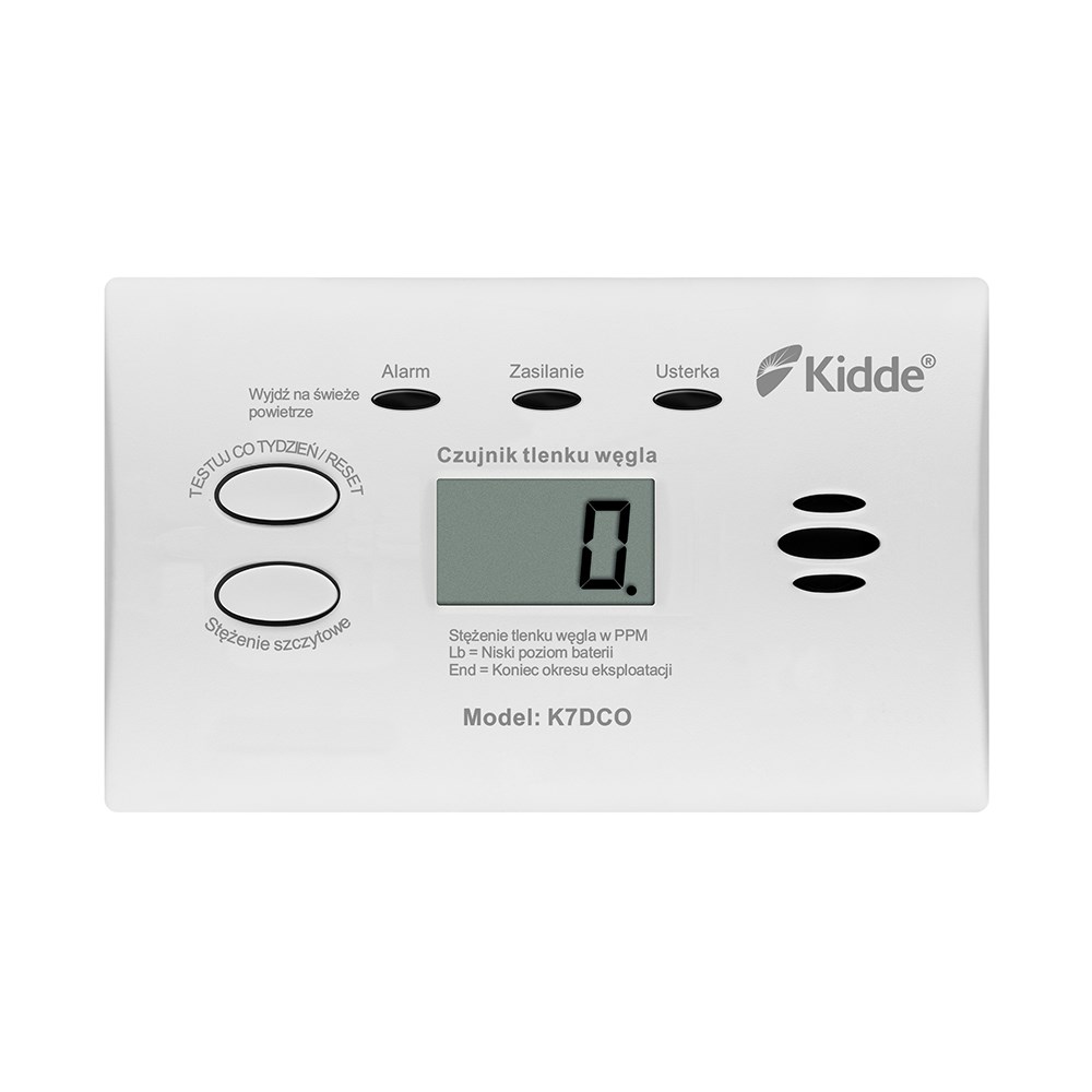cps-2c92f45c25eb45d77ea5604b15e7b49d-2026-01-15-12-30-31 Carbon monoxide detector Kidde K7DCO with display White - imagine 1