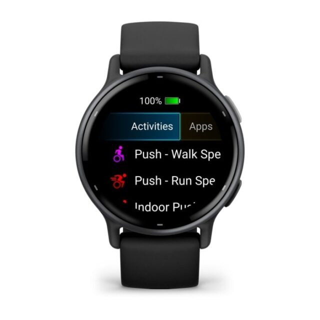 Garmin Vivoactive 5 3.05 cm (1.2 ) AMOLED 42 mm Digital 390 x 390 pixels Touchscreen Black Wi-Fi GPS (satellite) - imagine 6