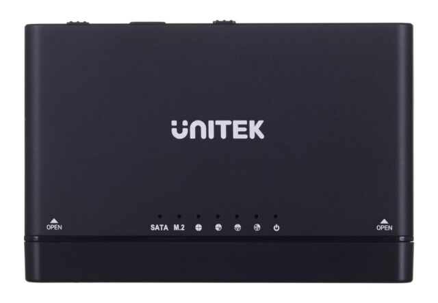 UNITEK S1222A cable gender changer USB 3.2 SATA 2 5/3 5' & M.2 PCIE/NVME Black - imagine 4