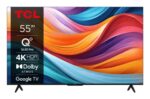 TCL T7B 55T7B TV 139.7 cm (55 ) 4K Ultra HD Smart TV Wi-Fi Black  Titanium 600 cd/m2
