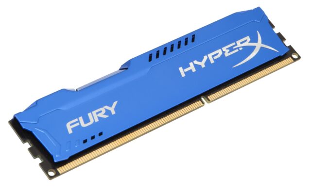 HyperX FURY Blue 16GB 1333MHz DDR3 memory module 2 x 8 GB - imagine 2