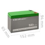 Qoltec 53031 AGM battery | 12V | 9Ah - imagine 6