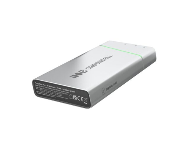 Green Cell PBPLGC20P power bank Lithium-Ion (Li-Ion) 20800 mAh Aluminium  Black  Green  Light grey  Silver - imagine 3