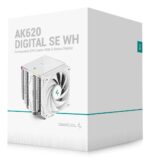 DeepCool AK620 Digital SE WH Processor Air cooler 12 cm White 1 pc(s) - imagine 10