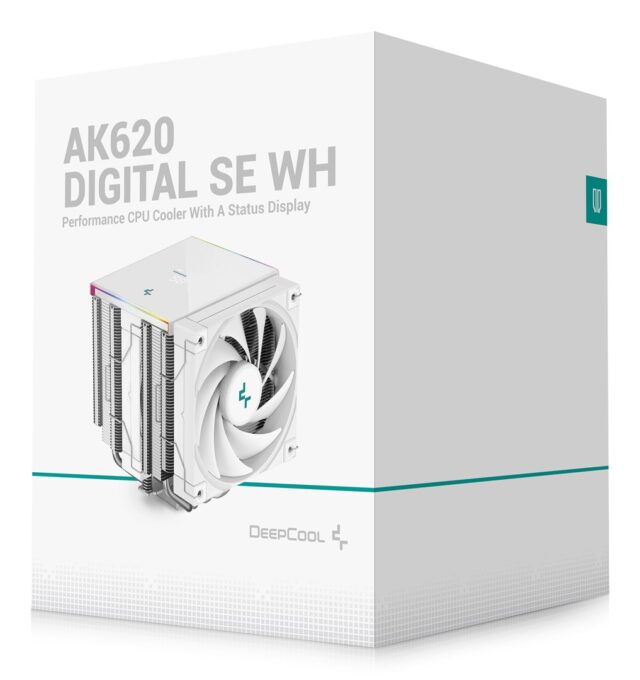 DeepCool AK620 Digital SE WH Processor Air cooler 12 cm White 1 pc(s) - imagine 10