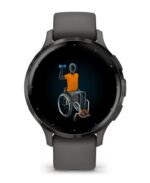 Garmin Venu 3S 3.05 cm (1.2 ) AMOLED 41 mm Digital 390 x 390 pixels Touchscreen Grey Wi-Fi GPS (satellite) - imagine 6