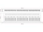 Alantec PK028 patch panel 1U - imagine 3
