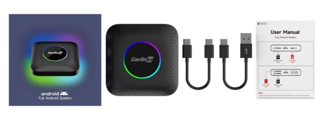 CarlinKit CPC200-Tbox Ambient Wireless adapter 8GB/128GB Black - imagine 9