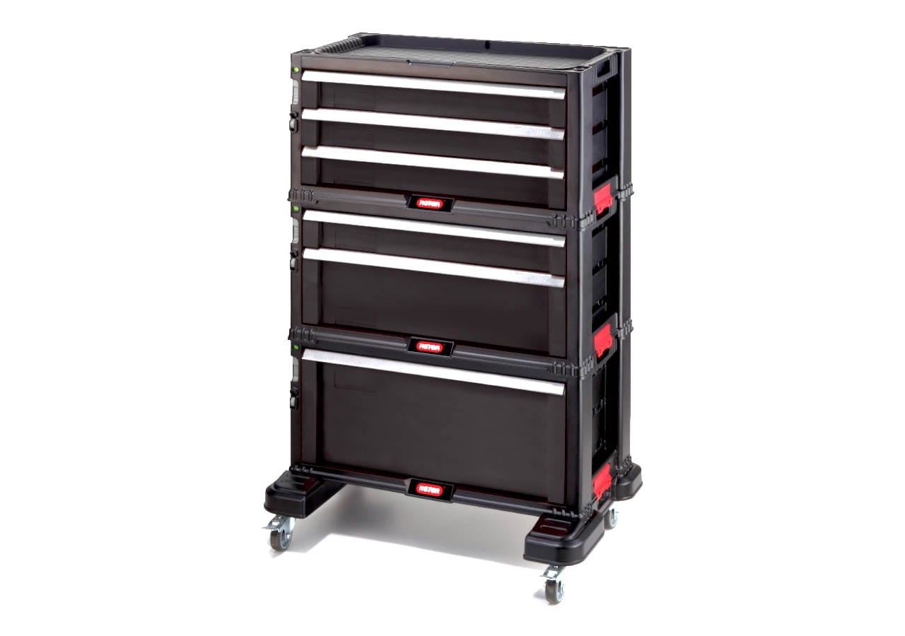 cps-2ec78c1b24a7b490ee5f7a2465b0d9a6-2026-01-15-11-07-41 Keter Tool Rack on wheels 6 drawers Black - imagine 1