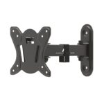 Maclean MC-416 TV Monitor Wall Mount 13 -32  30kg Tilt Rotate max. VESA 100x100 Black Powder Coating LED OLED LCD Universal Bracket Holder - imagine 10
