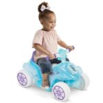 Children's electric ride-on Quad Frozen Bubble Huffy 19035W - imagine 8