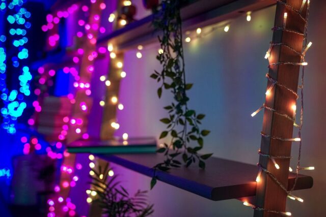INTELLIGENT LED ICICLES TWINKLY 190 RGB 5X0.7M - imagine 4