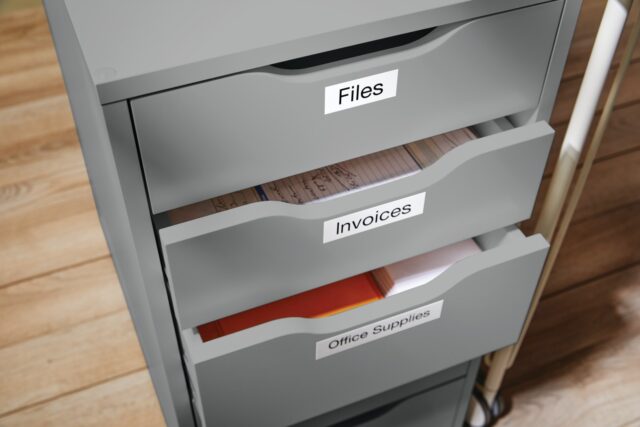 DYMO D1 Standard - Black on White - 9mm - imagine 7