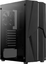 Computer case Aerocool Mecha Midi Tower Black - imagine 15
