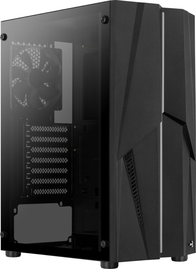 Computer case Aerocool Mecha Midi Tower Black - imagine 15