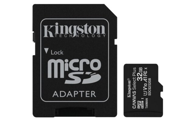 Kingston Technology 32GB micSDHC Canvas Select Plus 100R A1 C10 Card + ADP - imagine 4