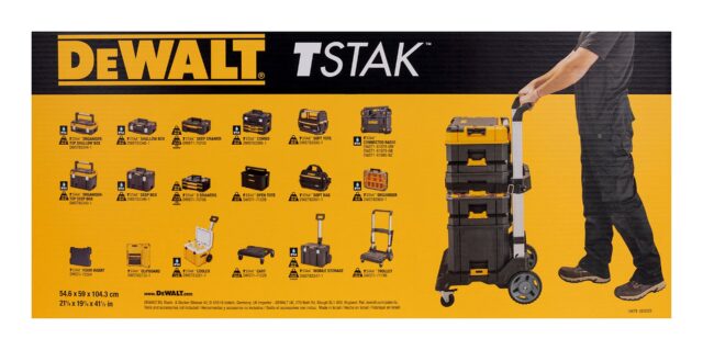 DeWALT DWST1-71196 hand truck Metal  Plastic Flatbed trolley - imagine 12