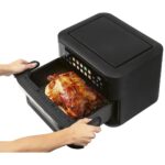 ProfiCook PC-FR 1313 H Double 10 L Stand-alone 2400 W Hot air fryer Black  Stainless steel - imagine 5