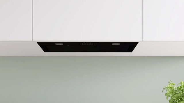 Bosch Serie 8 DLN78PC60 Built-in cooker hood Class A++ Black - imagine 3