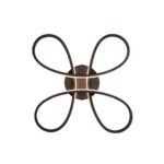 Ceiling LED FLY LIGHT 40CM 3000K MATT BL